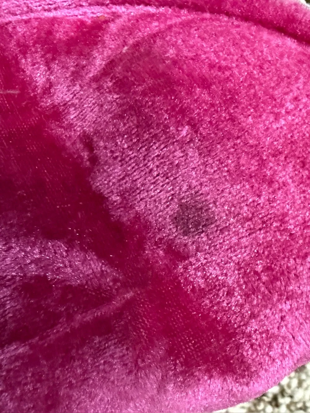 UGG Classic Mini I Velvet boots hot pink short pull on boots Sz 3